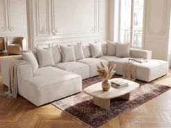 Designer Sofa Largo U XXL in Cord