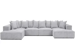 Designer Sofa Largo U XXL in Cord