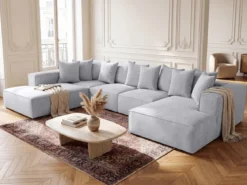 Designer Sofa Largo U XXL in Cord