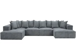 Designer Sofa Largo U XXL in Cord