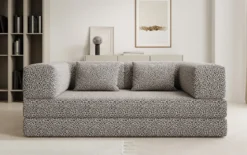 Designer Sofa Lazy 3 Sitzer im Wildmuster