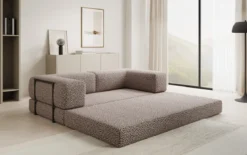 Designer Sofa Lazy 3 Sitzer im Wildmuster