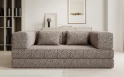 Designer Sofa Lazy 3 Sitzer im Wildmuster