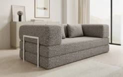 Designer Sofa Lazy 3 Sitzer im Wildmuster