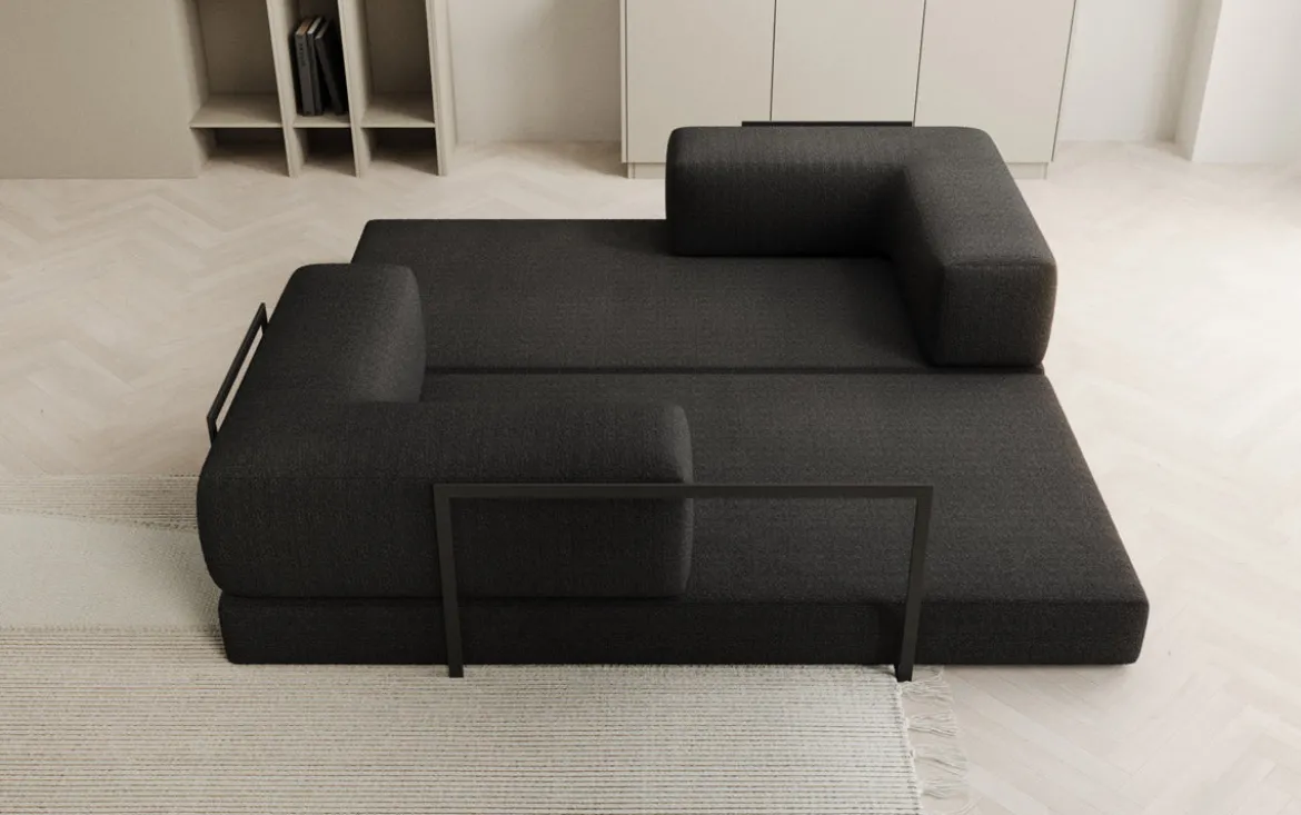 Designer Sofa Lazy 3 Sitzer in Bouclé
