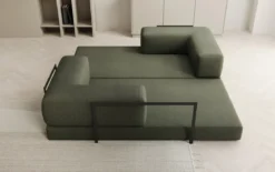 Designer Sofa Lazy 3 Sitzer in Bouclé