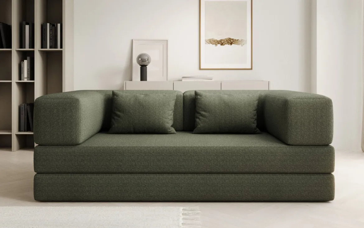 Designer Sofa Lazy 3 Sitzer in Bouclé