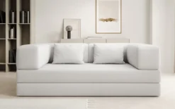 Designer Sofa Lazy 3 Sitzer in Bouclé