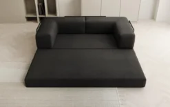 Designer Sofa Lazy 3 Sitzer in Bouclé