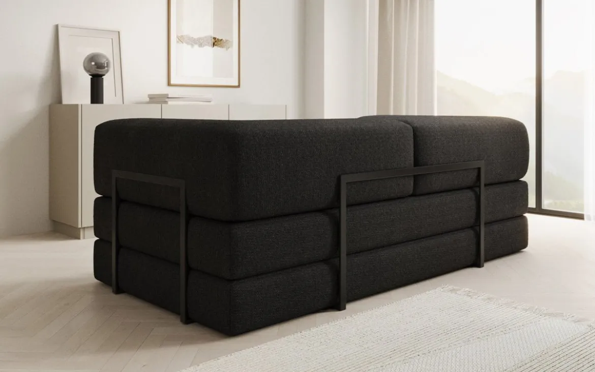 Designer Sofa Lazy 3 Sitzer in Bouclé