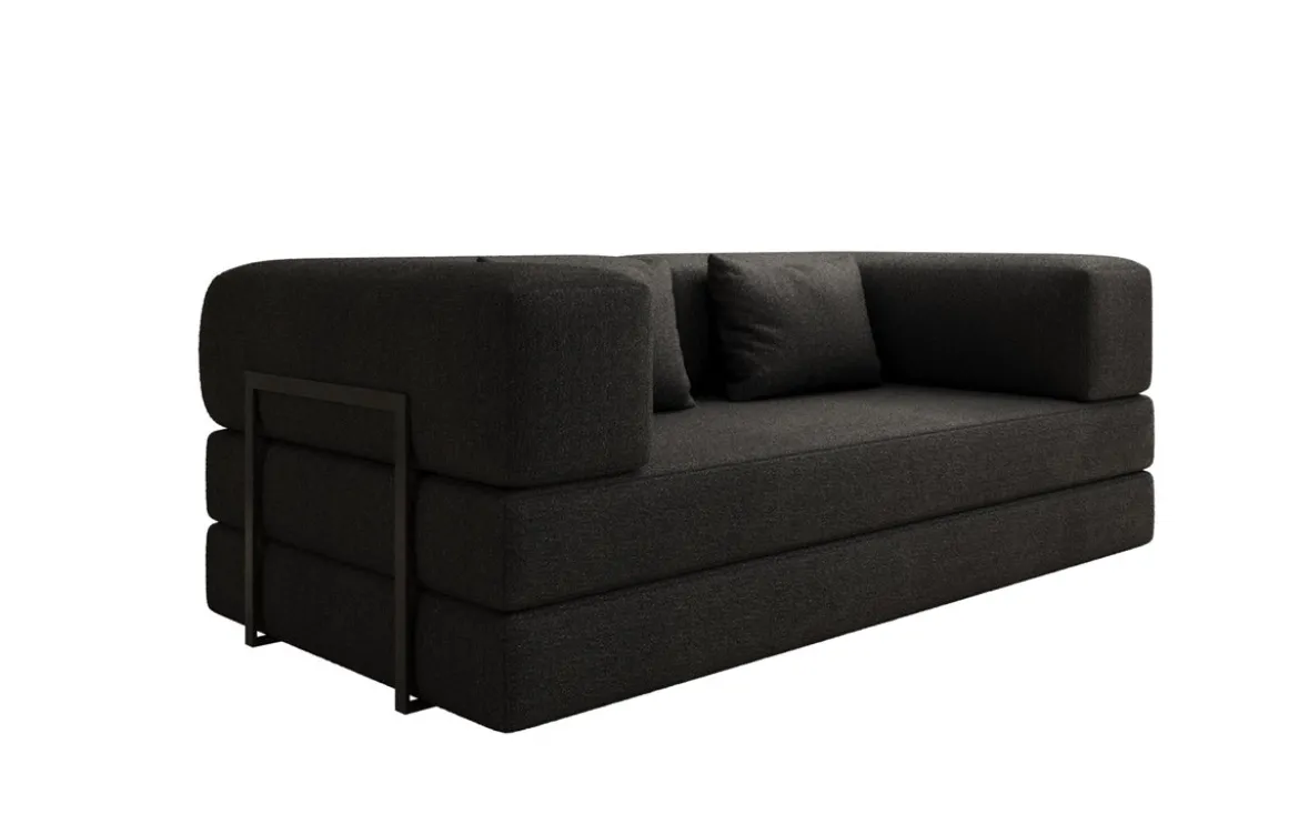 Designer Sofa Lazy 3 Sitzer in Bouclé