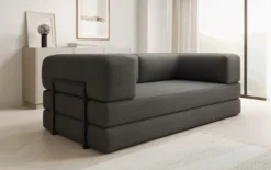 Designer Sofa Lazy 3 Sitzer in Bouclé