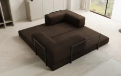 Designer Sofa Lazy 3 Sitzer in Bouclé
