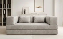 Designer Sofa Lazy 3 Sitzer in Samt