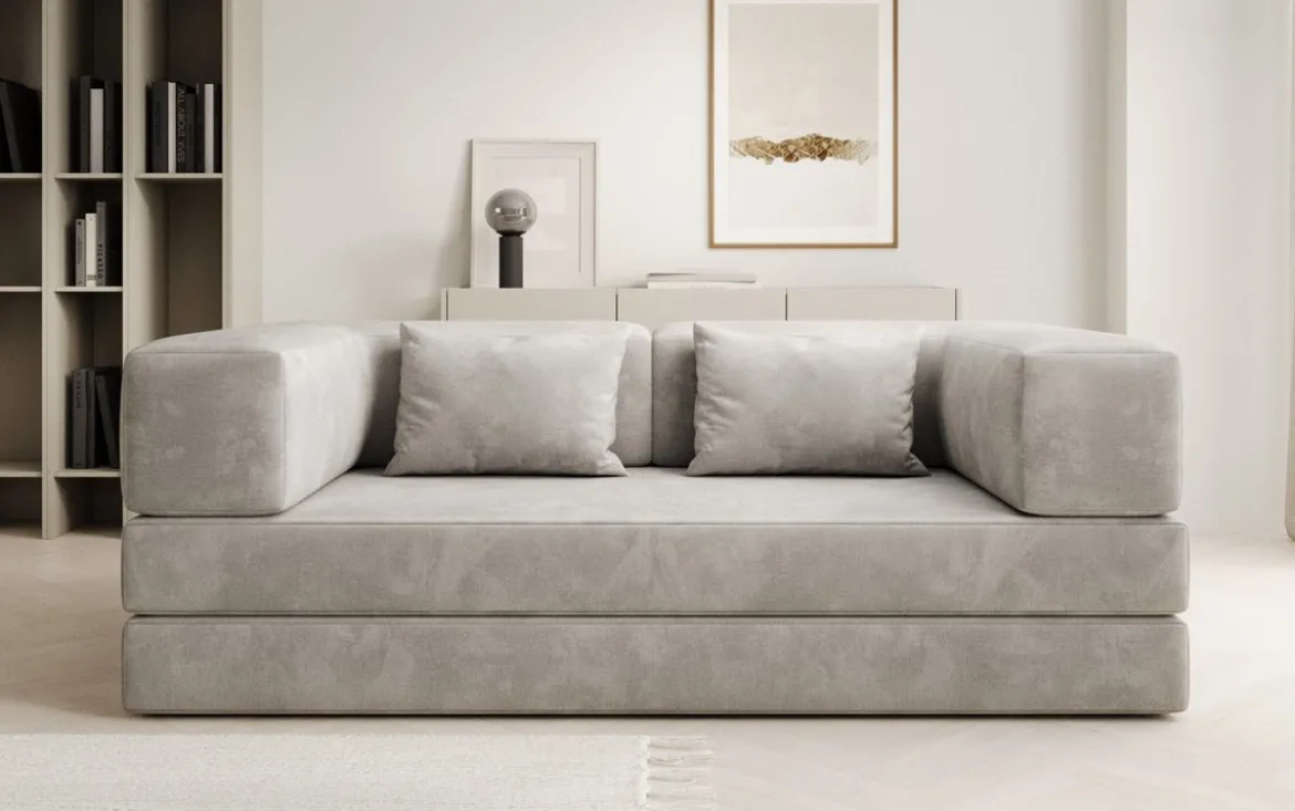 Designer Sofa Lazy 3 Sitzer in Samt