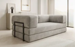 Designer Sofa Lazy 3 Sitzer in Samt