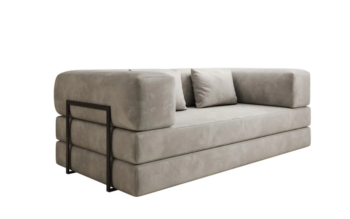 Designer Sofa Lazy 3 Sitzer in Samt