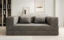 Designer Sofa Lazy 3 Sitzer in Samt