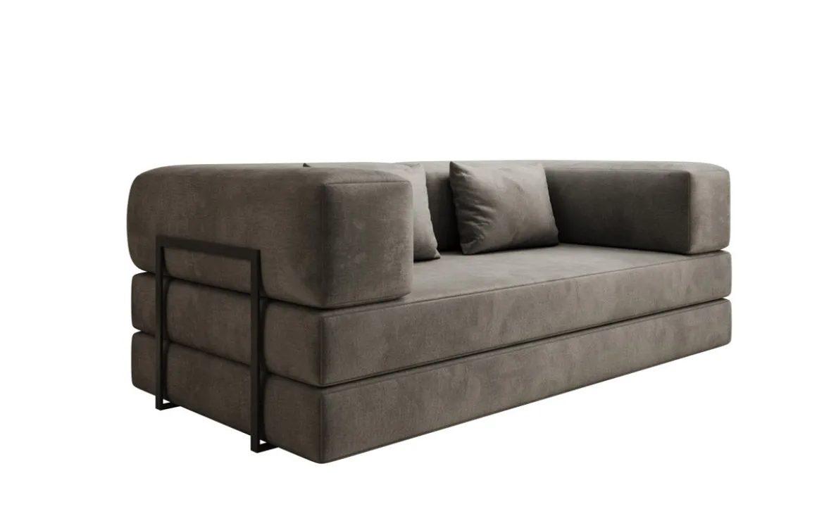Designer Sofa Lazy 3 Sitzer in Samt