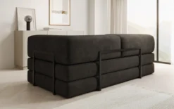Designer Sofa Lazy 3 Sitzer in Samt