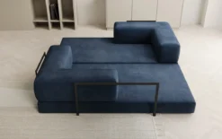 Designer Sofa Lazy 3 Sitzer in Samt