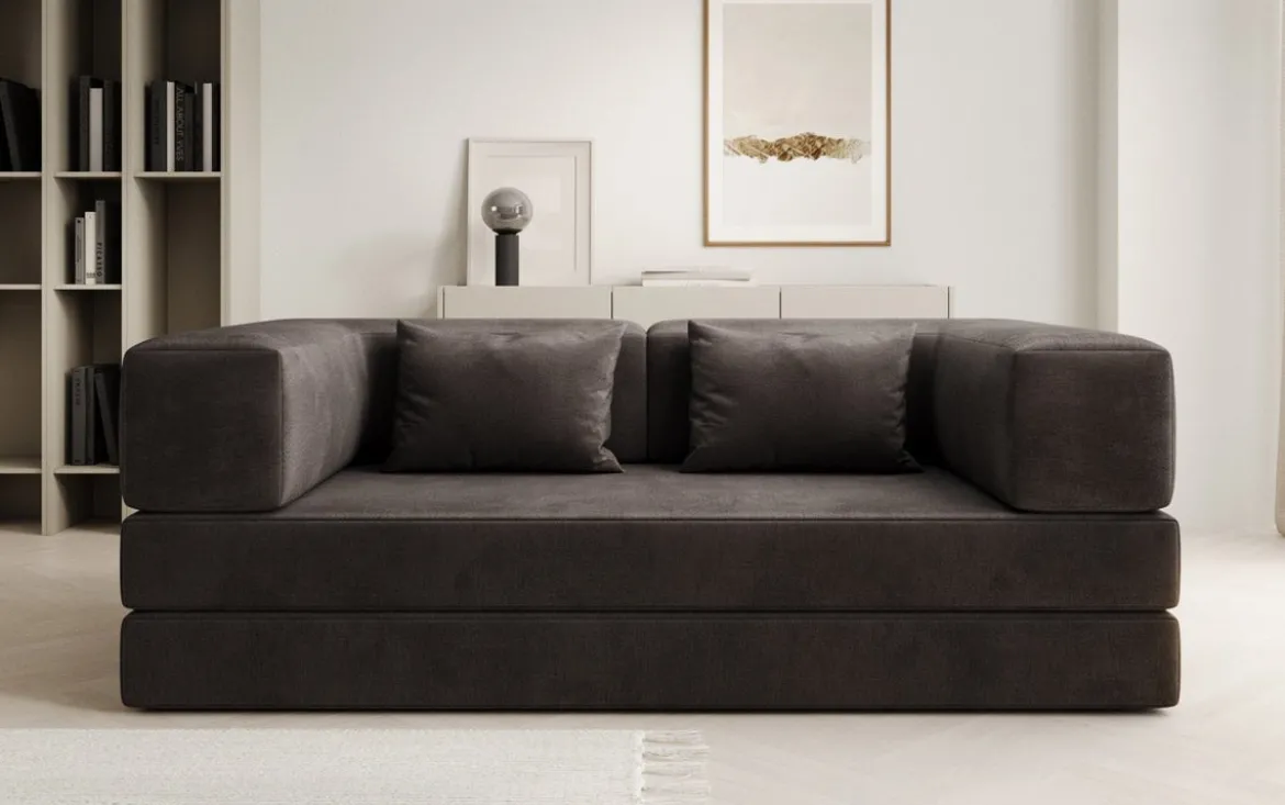 Designer Sofa Lazy 3 Sitzer in Samt