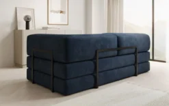 Designer Sofa Lazy 3 Sitzer in Samt