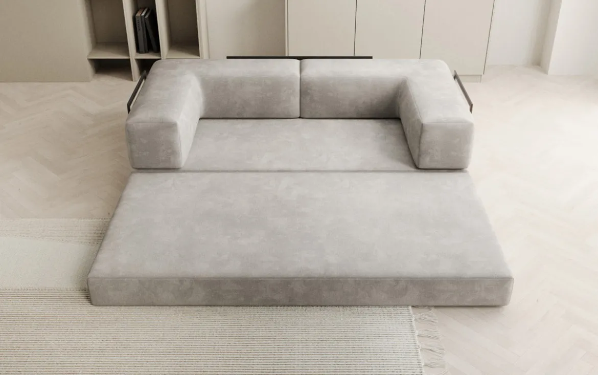 Designer Sofa Lazy 3 Sitzer in Samt