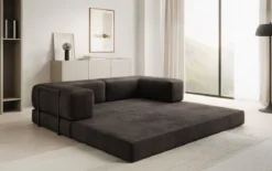 Designer Sofa Lazy 3 Sitzer in Samt