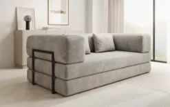 Designer Sofa Lazy 3 Sitzer in Samt