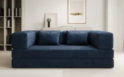 Designer Sofa Lazy 3 Sitzer in Samt