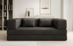 Designer Sofa Lazy 3 Sitzer in Samt