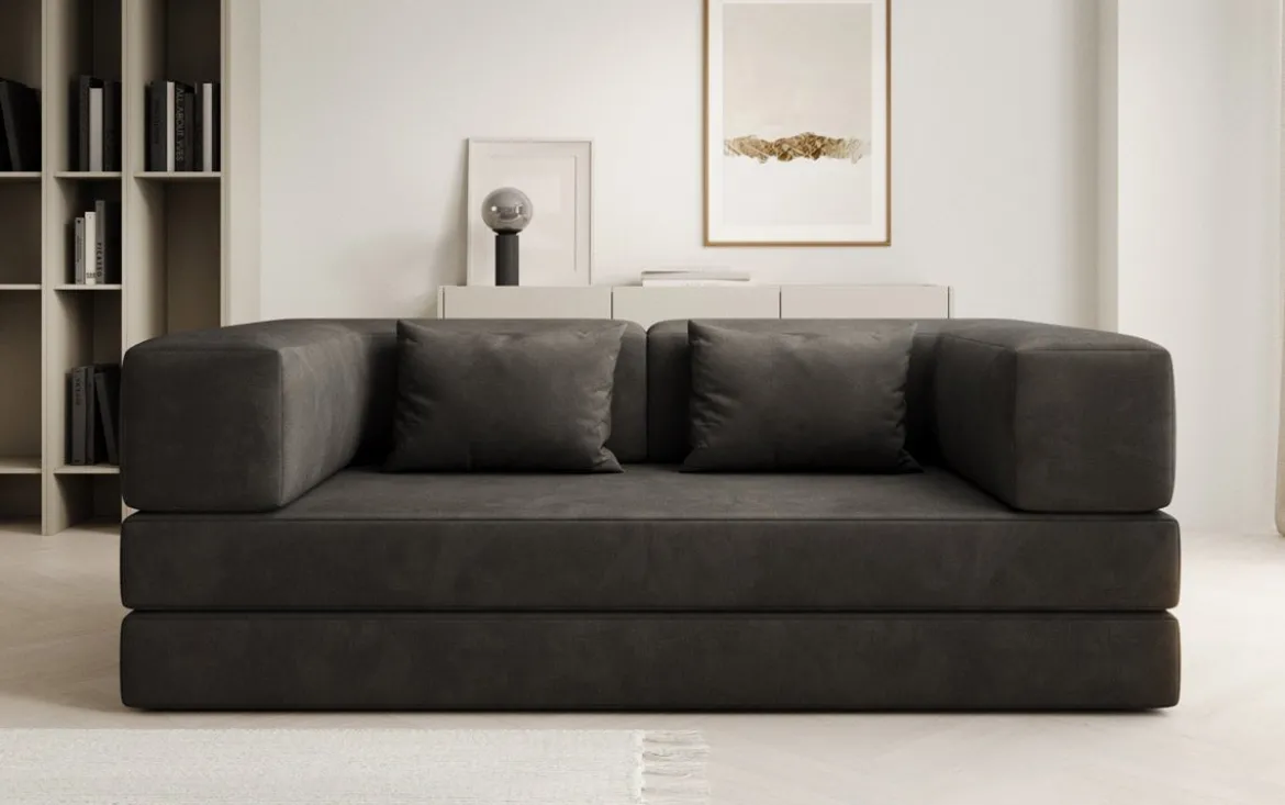 Designer Sofa Lazy 3 Sitzer in Samt