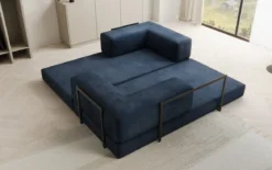 Designer Sofa Lazy 3 Sitzer in Samt