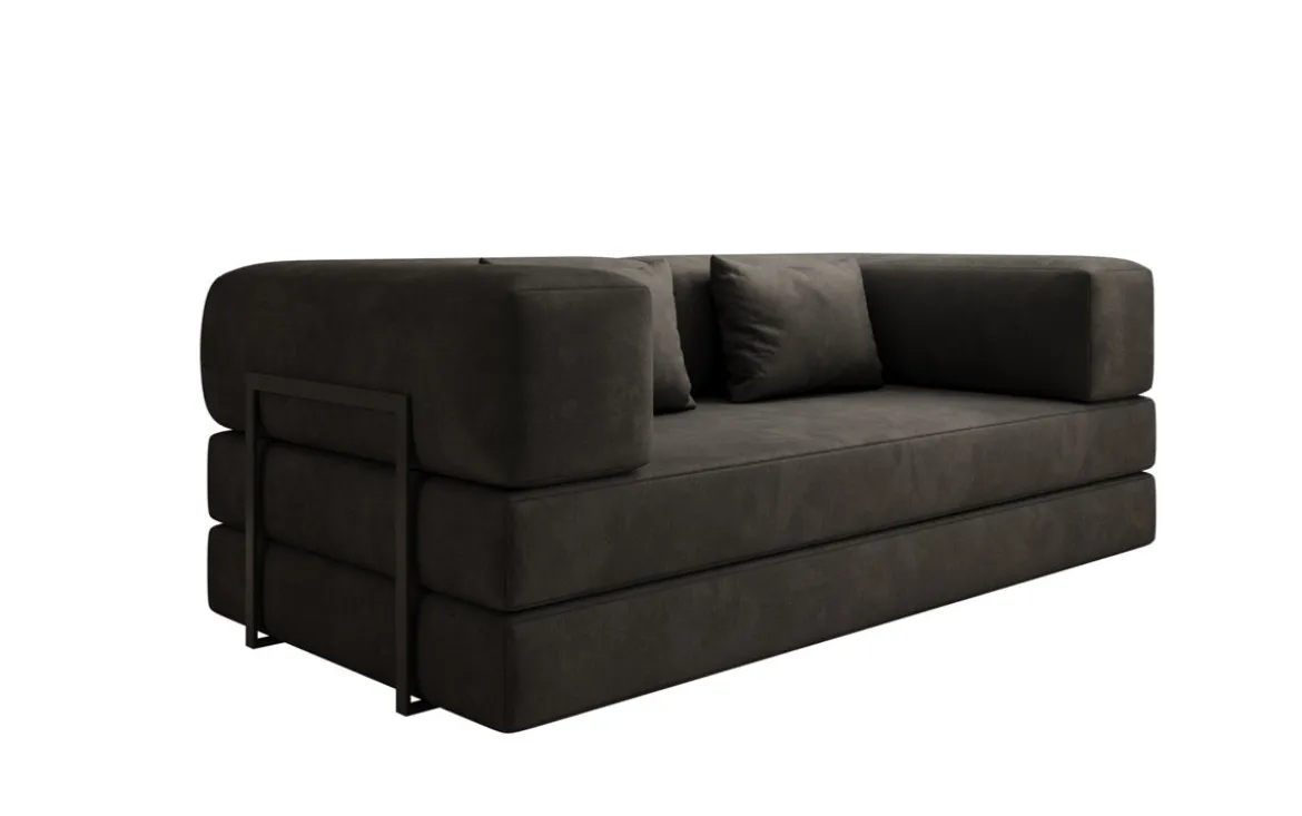 Designer Sofa Lazy 3 Sitzer in Samt