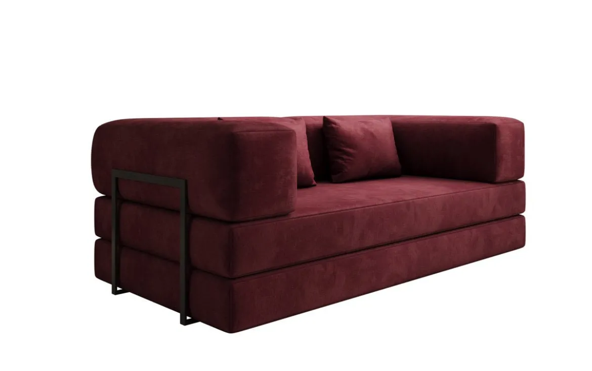 Designer Sofa Lazy 3 Sitzer in Samt