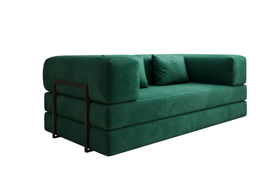 Designer Sofa Lazy 3 Sitzer in Samt