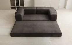Designer Sofa Lazy 3 Sitzer in Samt