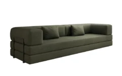 Designer Sofa Lazy 3 Sitzer XXL in Bouclé
