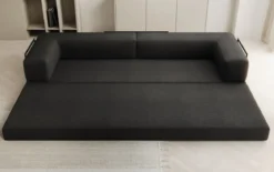 Designer Sofa Lazy 3 Sitzer XXL in Bouclé