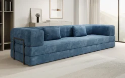 Designer Sofa Lazy 3 Sitzer XXL in Cord