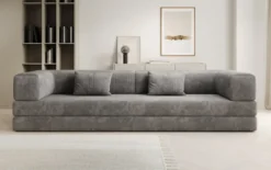 Designer Sofa Lazy 3 Sitzer XXL in Cord