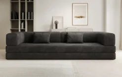 Designer Sofa Lazy 3 Sitzer XXL in Cord