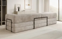 Designer Sofa Lazy 3 Sitzer XXL in Cord