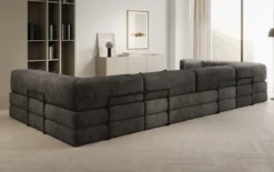 Designer Sofa Lazy U in Cord