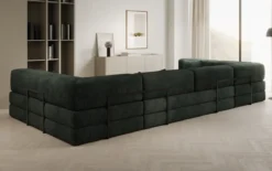 Designer Sofa Lazy U in Cord
