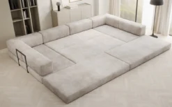 Designer Sofa Lazy U in Cord