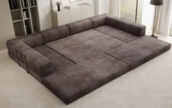Designer Sofa Lazy U in Cord