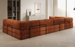 Designer Sofa Lazy U in Cord