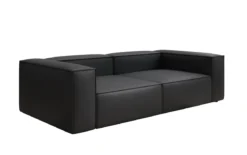 Designer Sofa Lesley 3 Sitzer in Echtleder